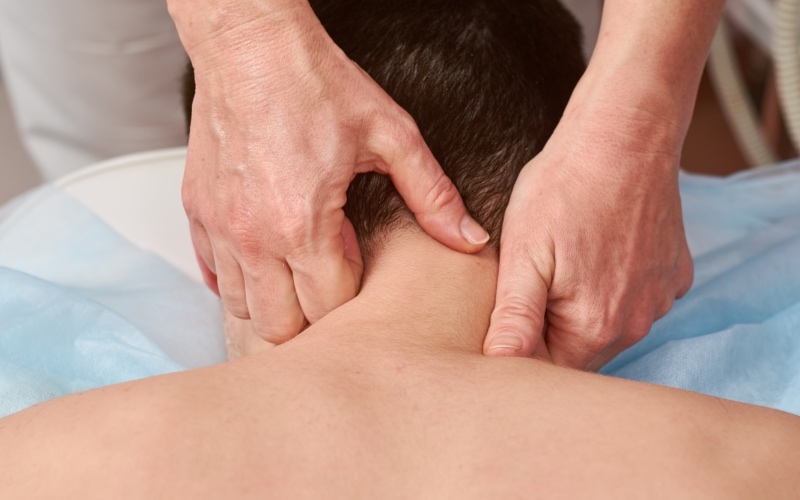 Sanfte chiropraktische Behandlung