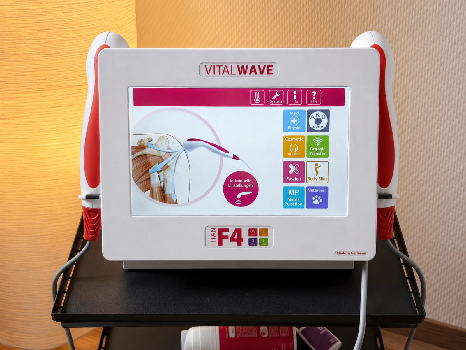 Titan F4 – gerätegestützte Massage (Matrix-Pulsation)